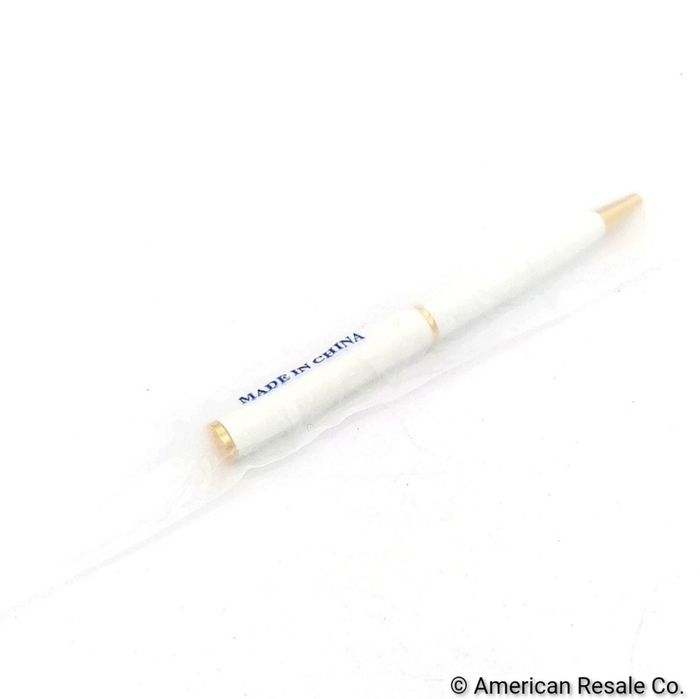 COACH Vintage White and Gold 4" Wallet Pen-EXTREMELY RARE! Authentic. - Picture 4 of 5